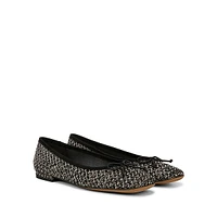 Abigail Fabric Ballet Flats