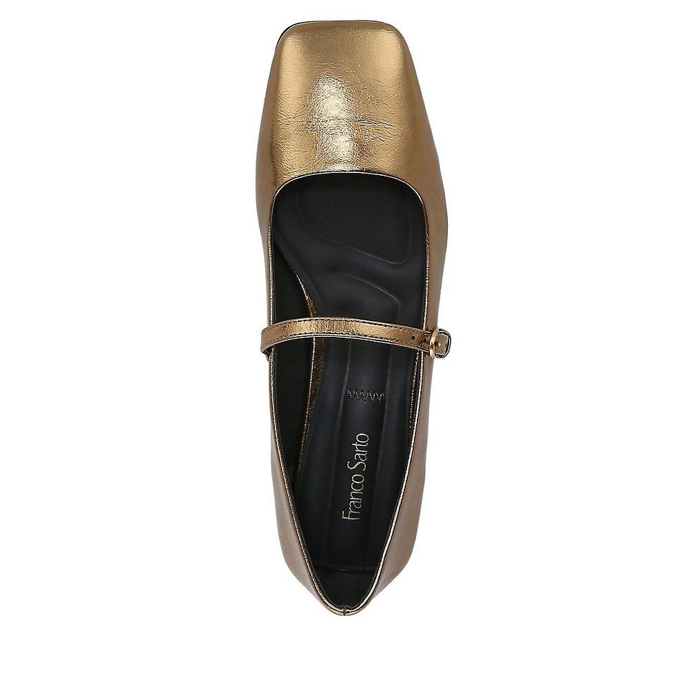 Tinsley Patent Mary Jane Flats