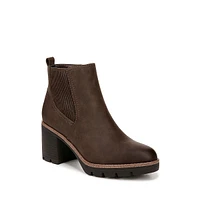 Women's Madalynn-Gore Block-Heel Chelsea Boots