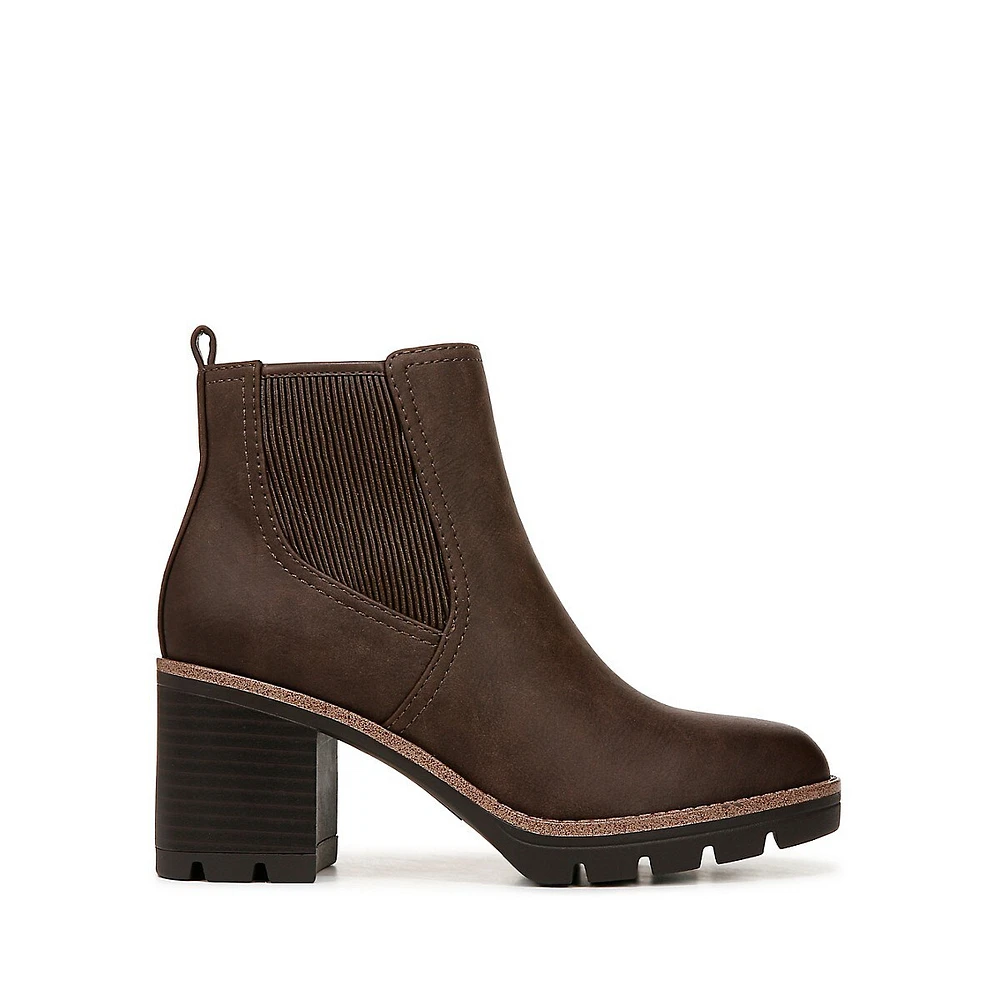 Women's Madalynn-Gore Block-Heel Chelsea Boots