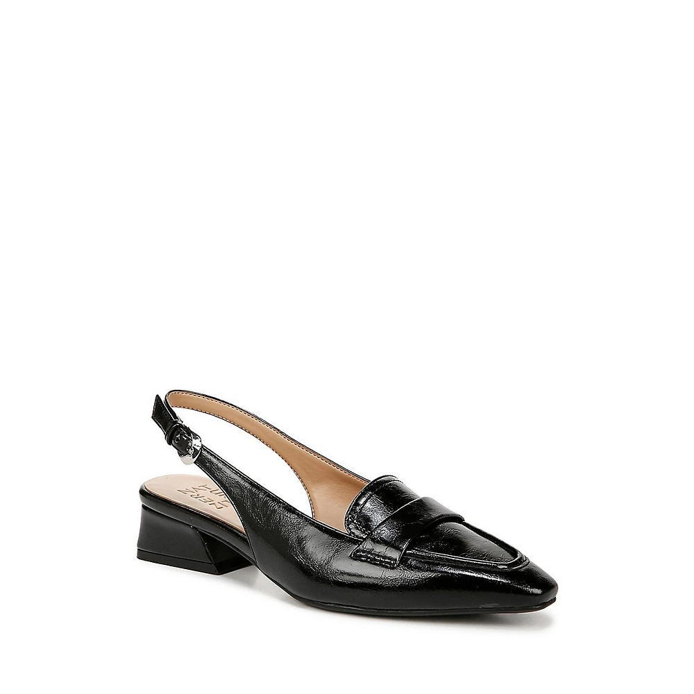 Garner Low-Heel Slingback Pumps