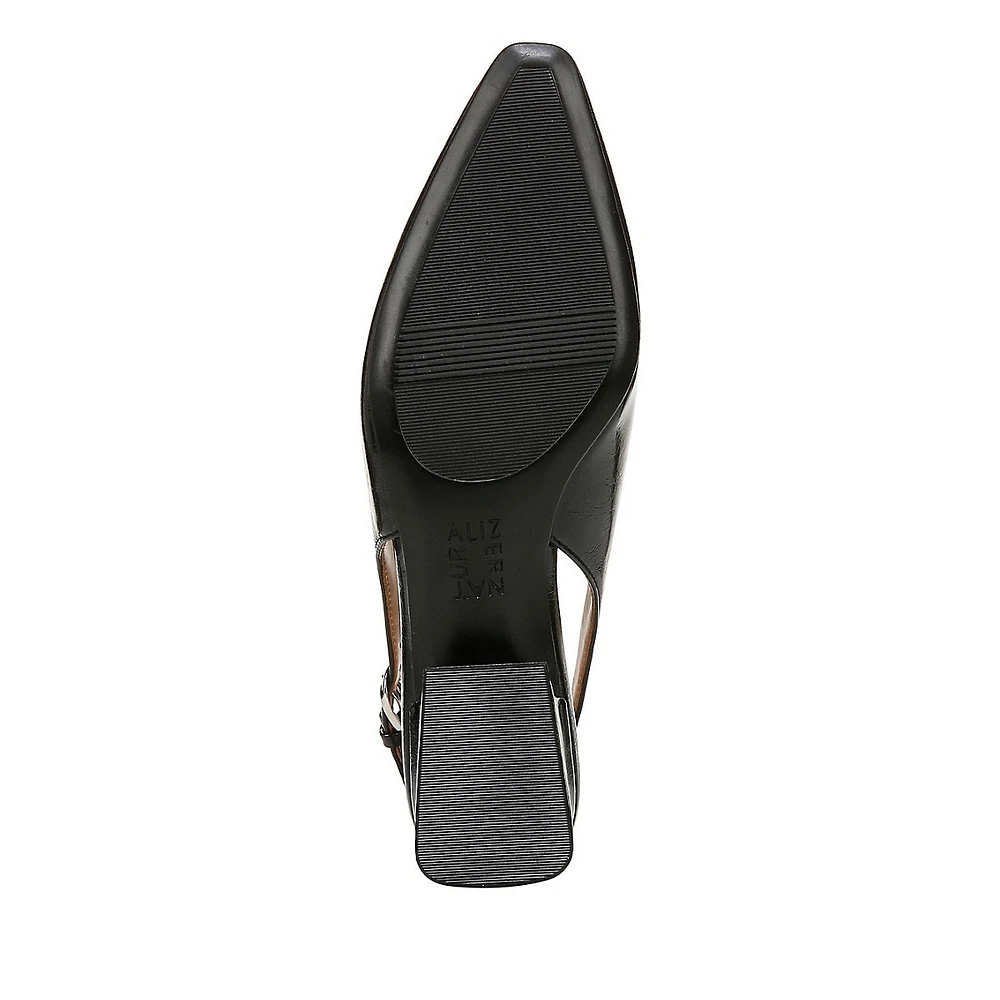 Garner Low-Heel Slingback Pumps