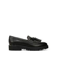 Women's Carolynn Tasseled Lug-Sole Loafers