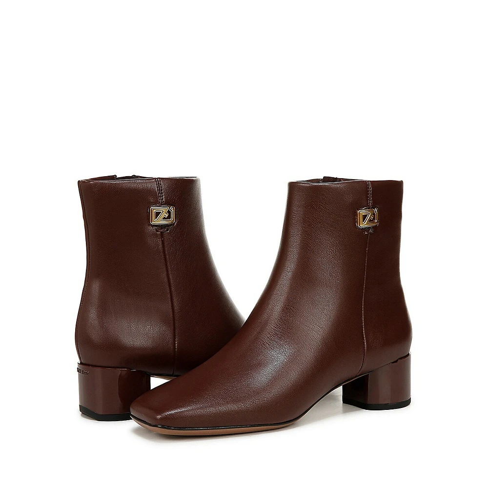 Noah Square-Toe Ankle Boots