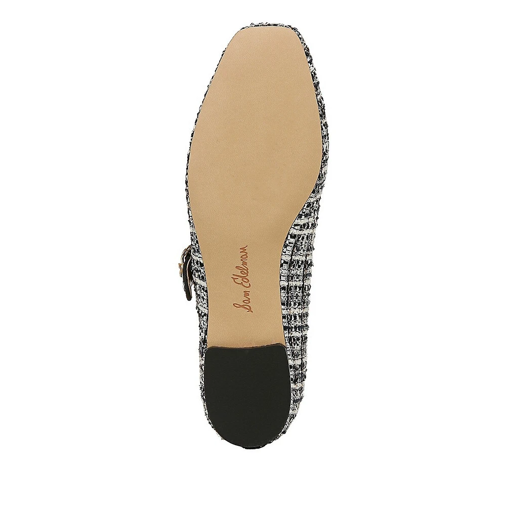 Michaela Bouclé Mary-Jane Flats