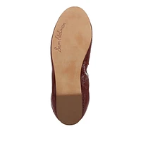 Felicia Cushioned Leather Ballet Flats