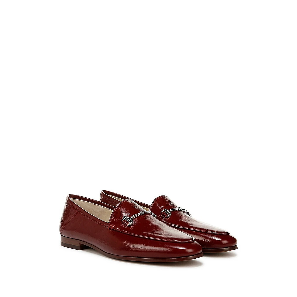 Loraine Snaffle-Bit Leather Loafers