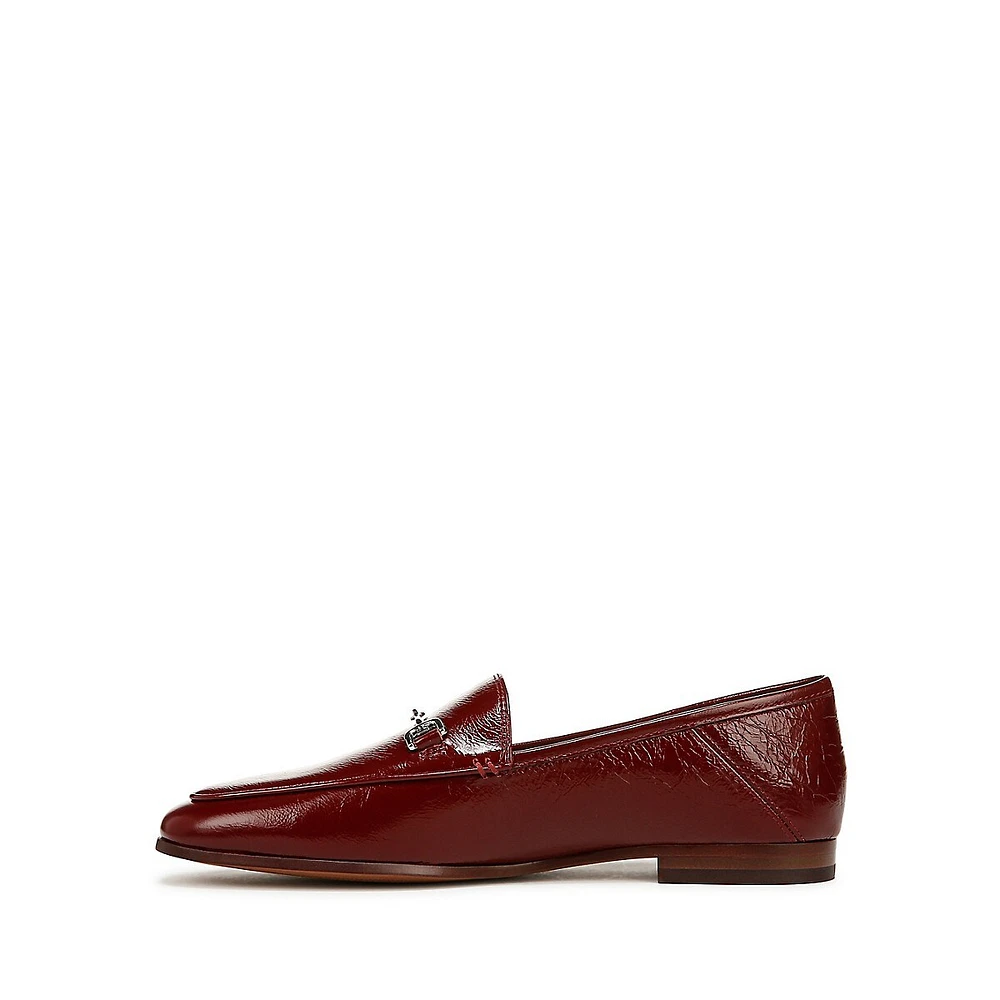 Loraine Snaffle-Bit Leather Loafers