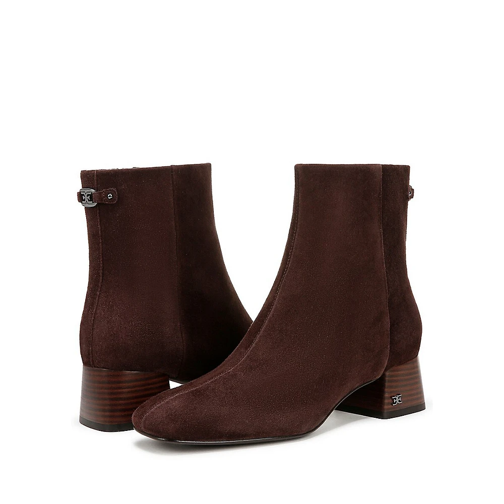 Paige Short Suede Boots