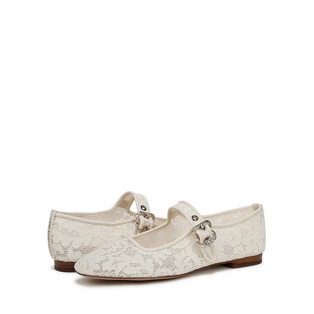 Ballerines Mary Jane en maille Michaela