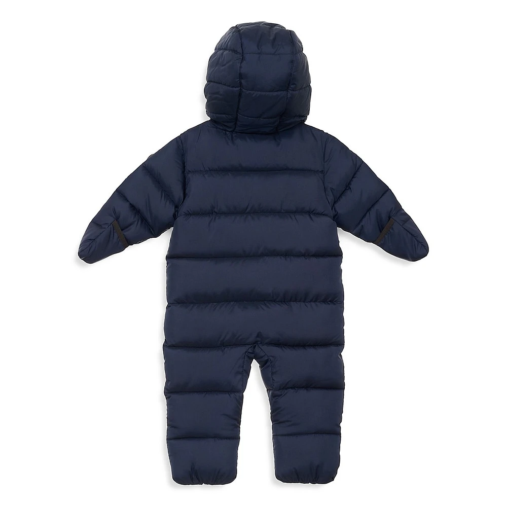 Baby Boy's Logo Snowsuit