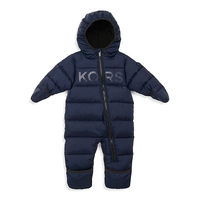 Baby Boy's Logo Snowsuit