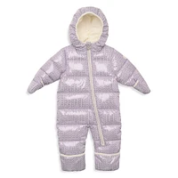 Baby Girl's Monogram Snowsuit