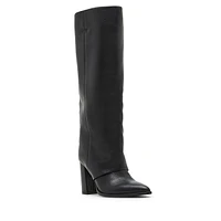 Blanco Tall Pointed Leather Boots