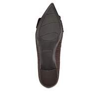 Jesike Leather Buckle Flats
