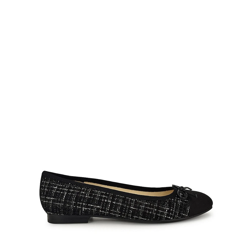 Jolee 2 Tweed Ballet Flats