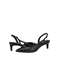 Dasta2 Cap-Toe Slingback Dress Pumps