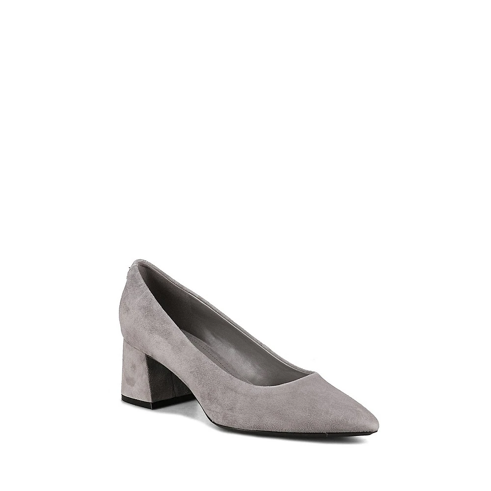 Lenott Suede-Look Dress Pumps