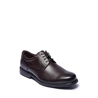 Charles Road Leather Plain-Toe Derby Dress Shoes