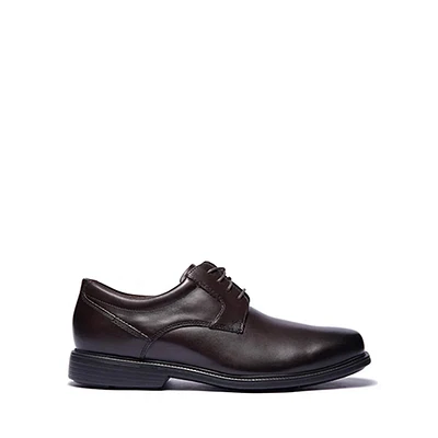 Charles Road Leather Plain-Toe Derby Dress Shoes