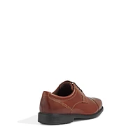 Charles Road truTECH Leather Cap-Toe Derbies