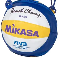 Beach Volleyball Shoulder Bag - Bv1b Adjustable Ball Bag, Blue/yellow/white
