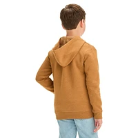 Boy's Zip-Up Fleece Hoodie