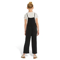 Girl's Sleeveless Cropped Jumpsuit