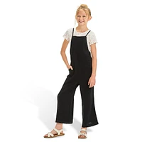 Girl's Sleeveless Cropped Jumpsuit