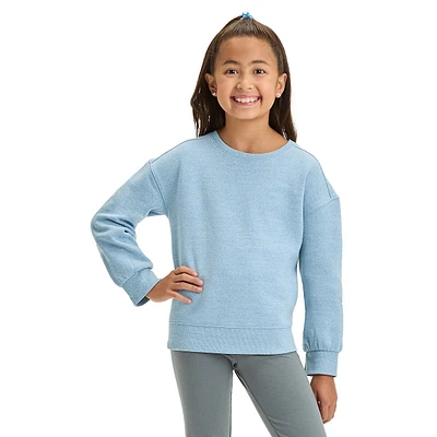 Girl's Crewneck Fleece Sweatshirt