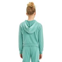 Girl's French Terry Zip-Up Hoodie
