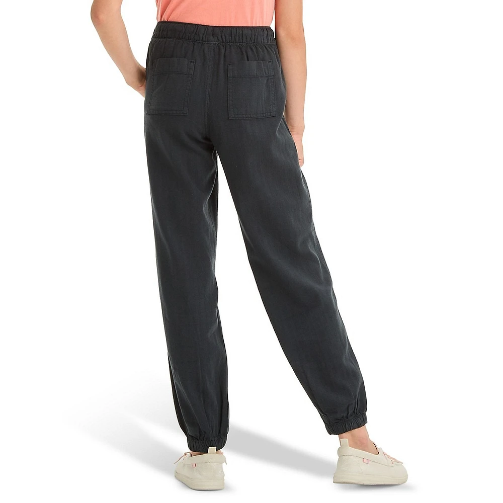 Girl's Woven Joggers