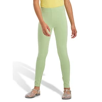 Girl's Solid Jersey Leggings