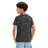 Boy's Lightning-Print T-Shirt