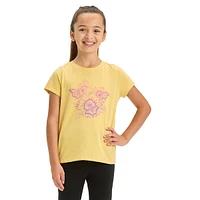 Girl's Butterflies Graphic T-Shirt