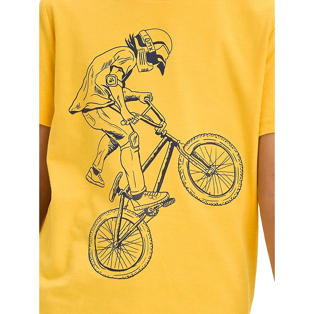 Boy's Dirt Bike Graphic T-Shirt