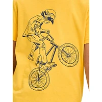 Boy's Dirt Bike Graphic T-Shirt