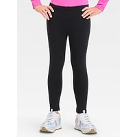 Girl's Cozy Thick-Fabric Leggings