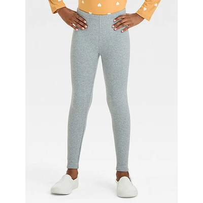 Girl's Cozy Thick-Fabric Leggings