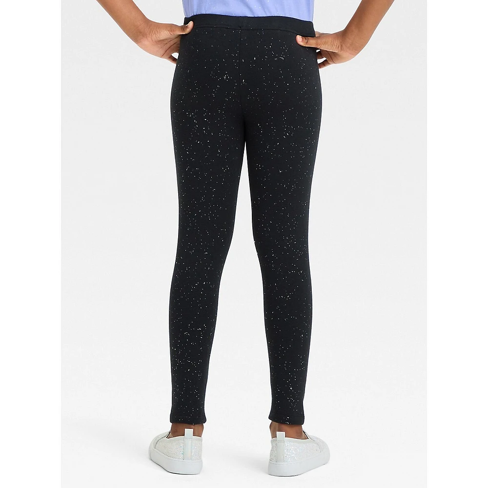 Girl's Cozy Sparkling Leggings