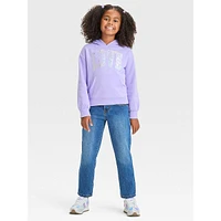 Girls's Love Graphic Fleece Pullover Hoodie