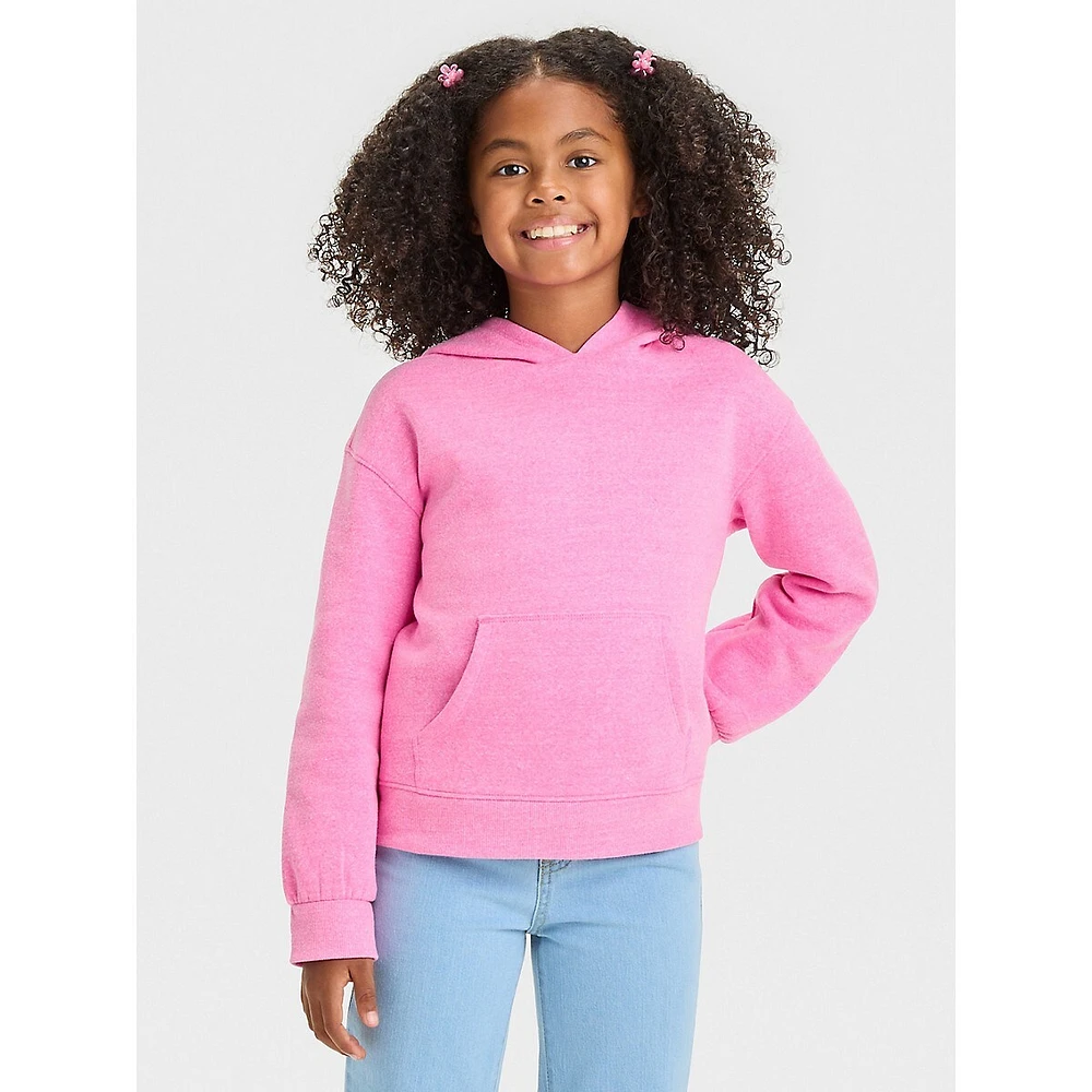 Girl's Fleece Pullover Hoodie