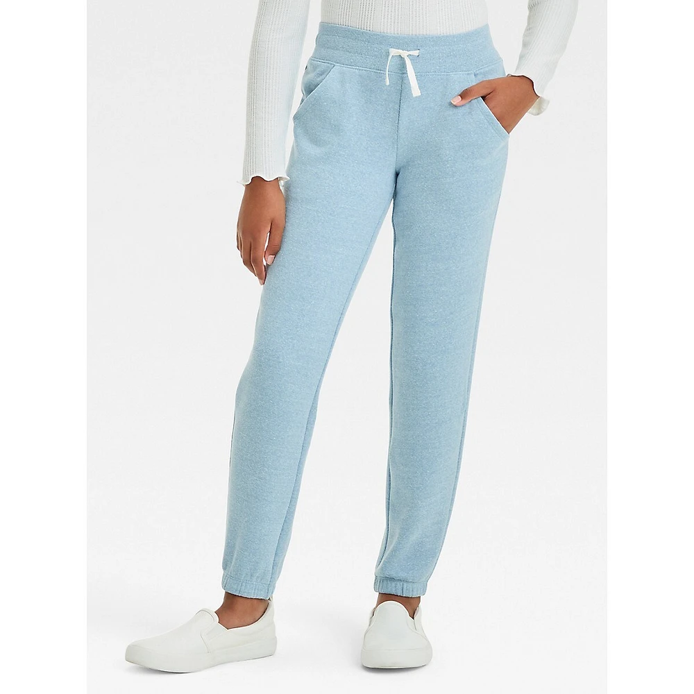 Girl's Fleece Jogger Pants