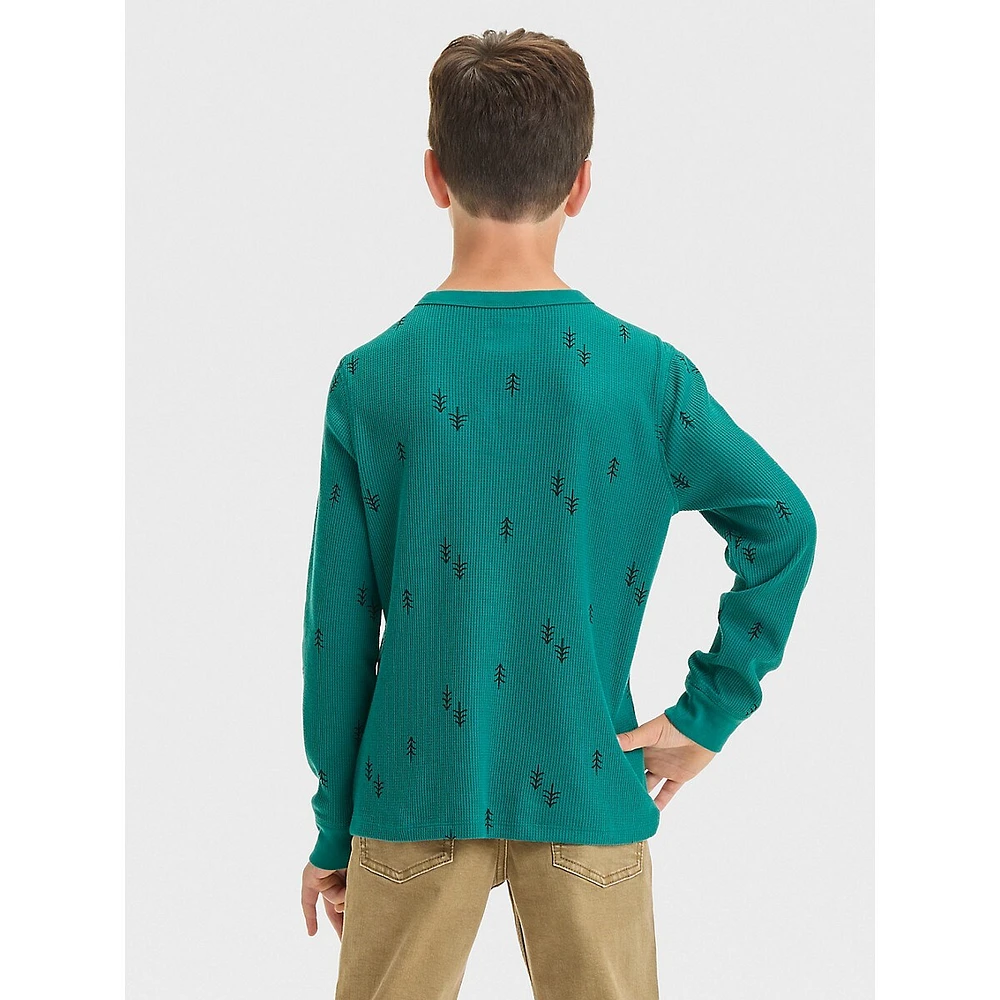 T-shirt thermique à manches longues pour garçon