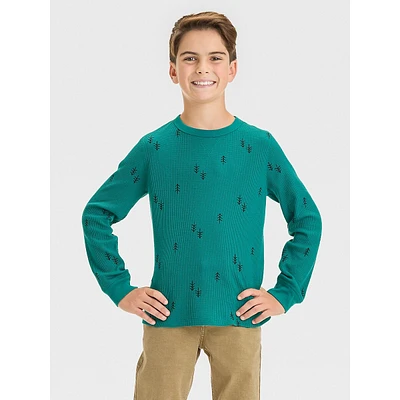 T-shirt thermique à manches longues pour garçon