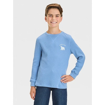 Boy's Long-Sleeve Thermal T-Shirt