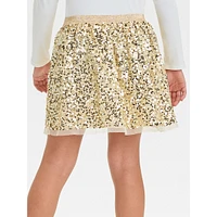 Girl's Sequin Mini Skirt