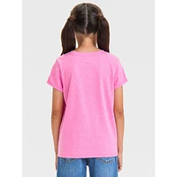 Girl's Rainbow Star Graphic T-Shirt