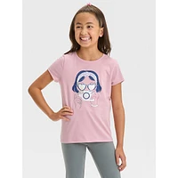 Girl's Camera Graphic T-Shirt