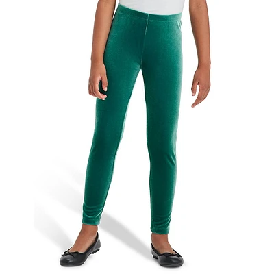 Leggings en velours pour fille